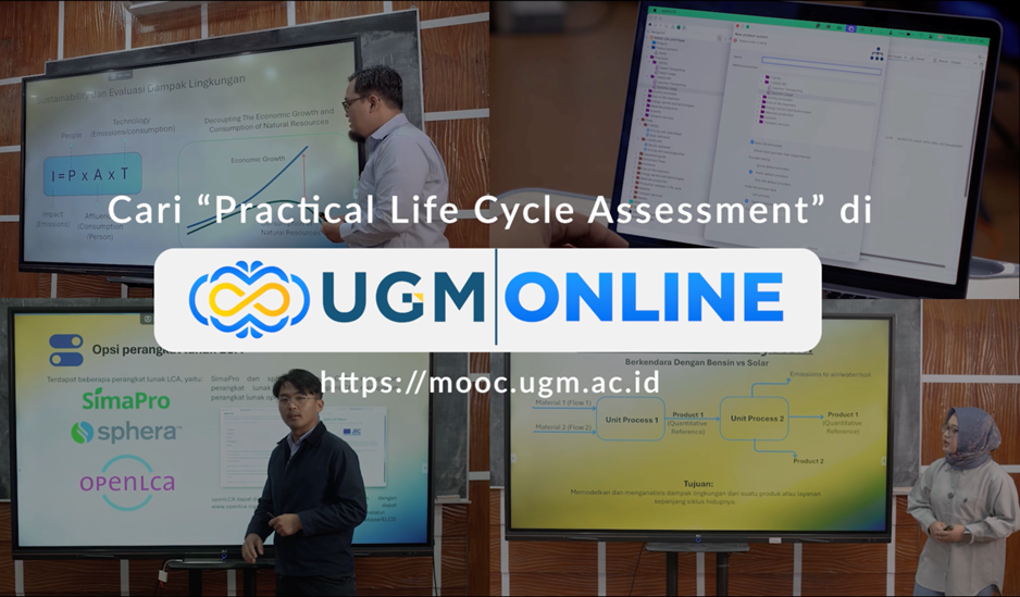 UGM Luncurkan MOOC Penilaian Daur Hidup (Life Cycle Assessment) untuk ...